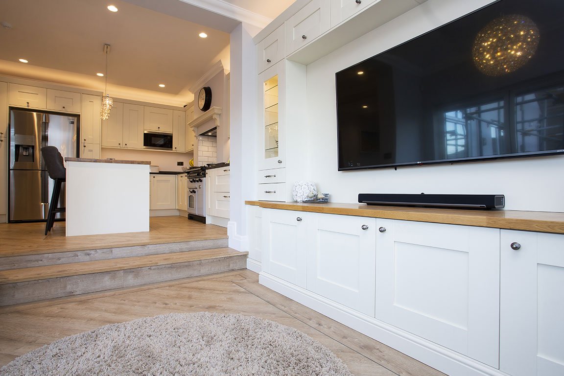 TV room renovation