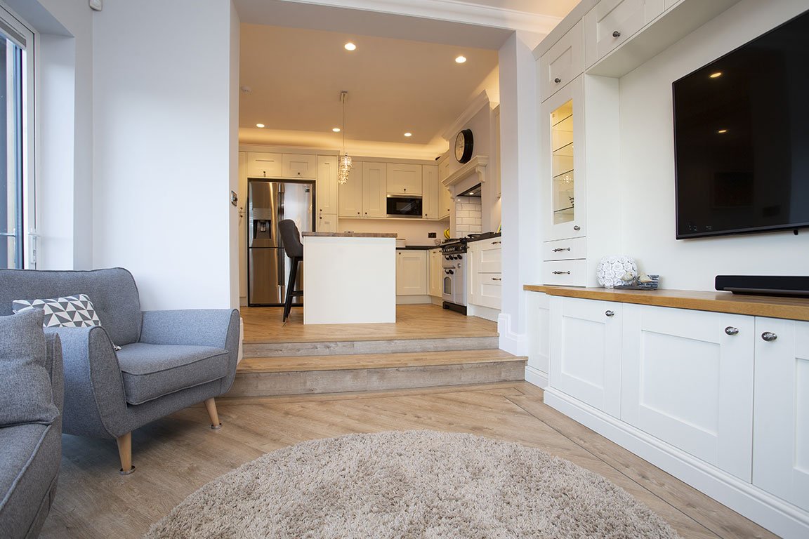 TV room renovation